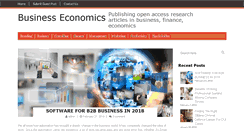 Desktop Screenshot of business-economics.be